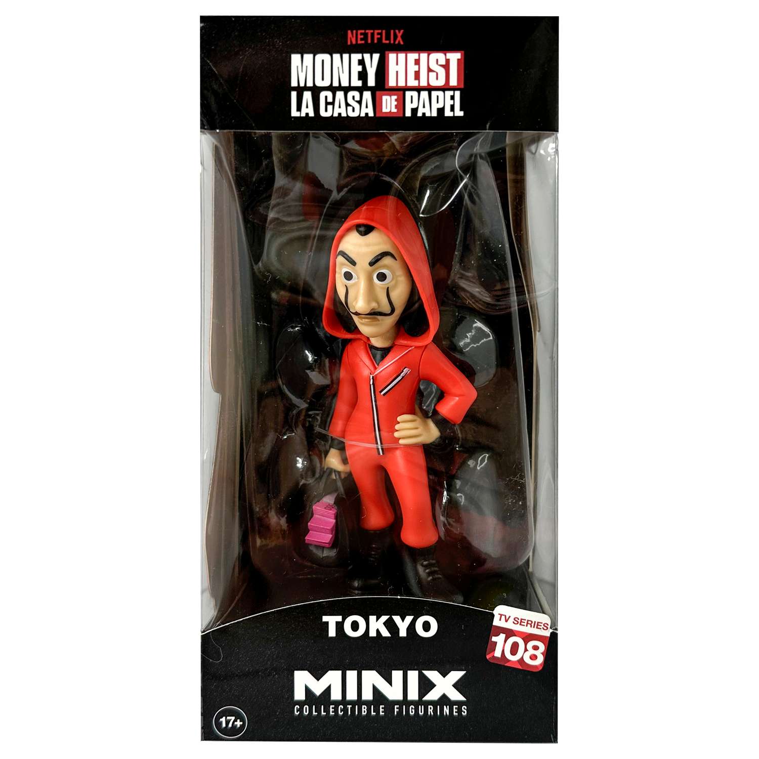 Игрушка фигурка Minix Бумажный дом Токио в маске 12 см 13838 - фото 4