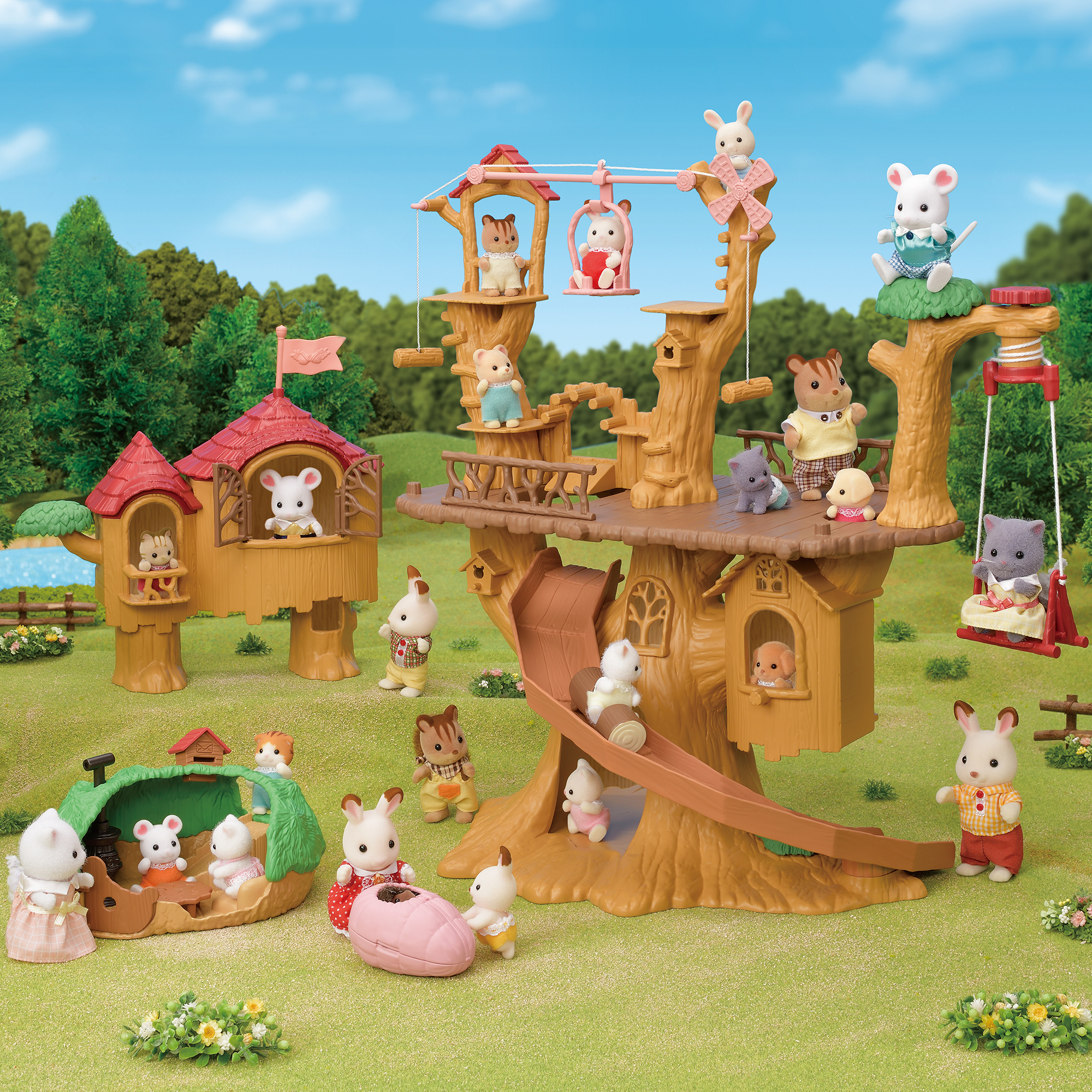 Набор игровой Sylvanian Families Домик в лесу 5453 - фото 3