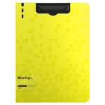 Папка-планшет с зажимом Berlingo Neon желтый неон
