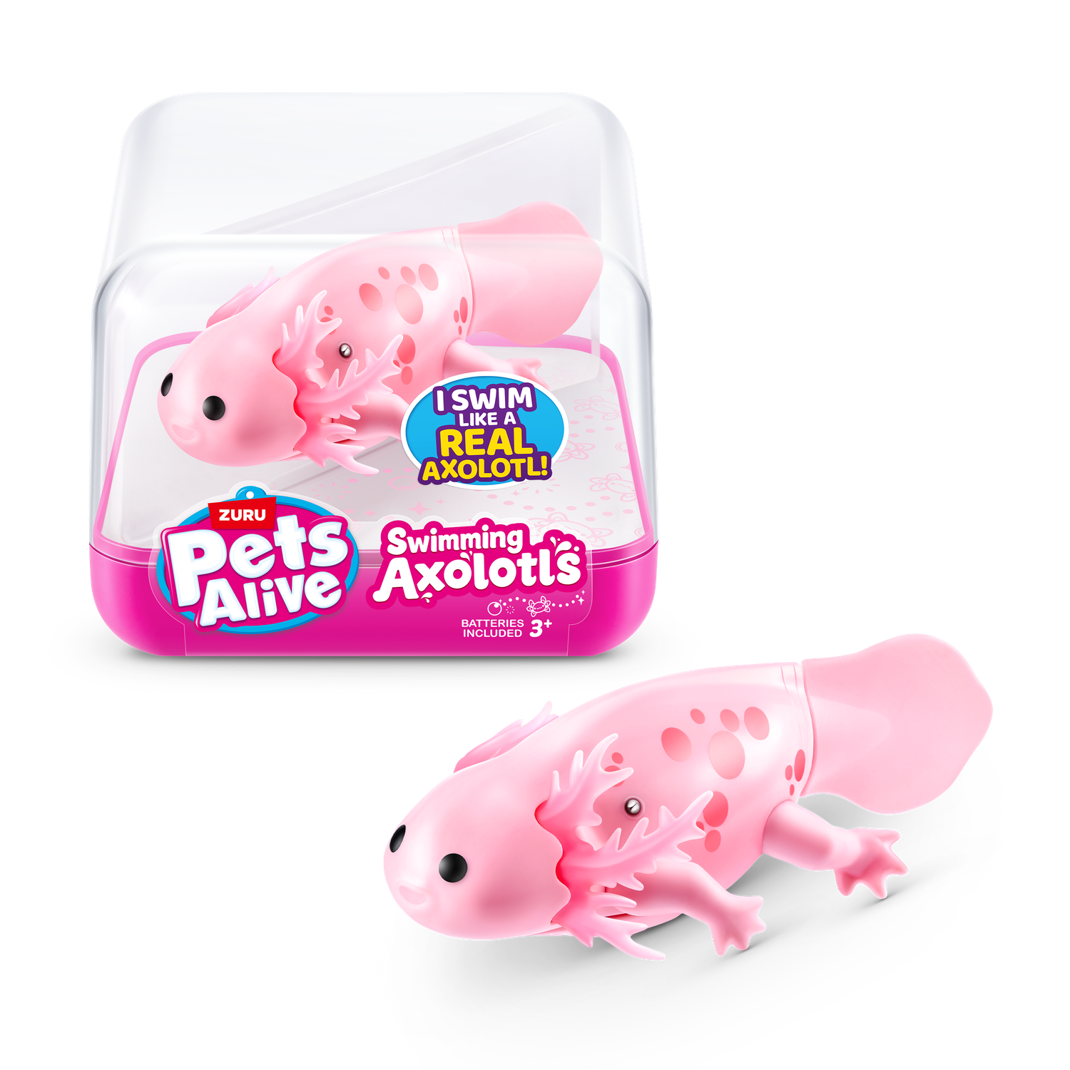 Игрушка интерактивная Zuru Robo Alive Axolotl в ассортименте 9556UQ1 - фото 6