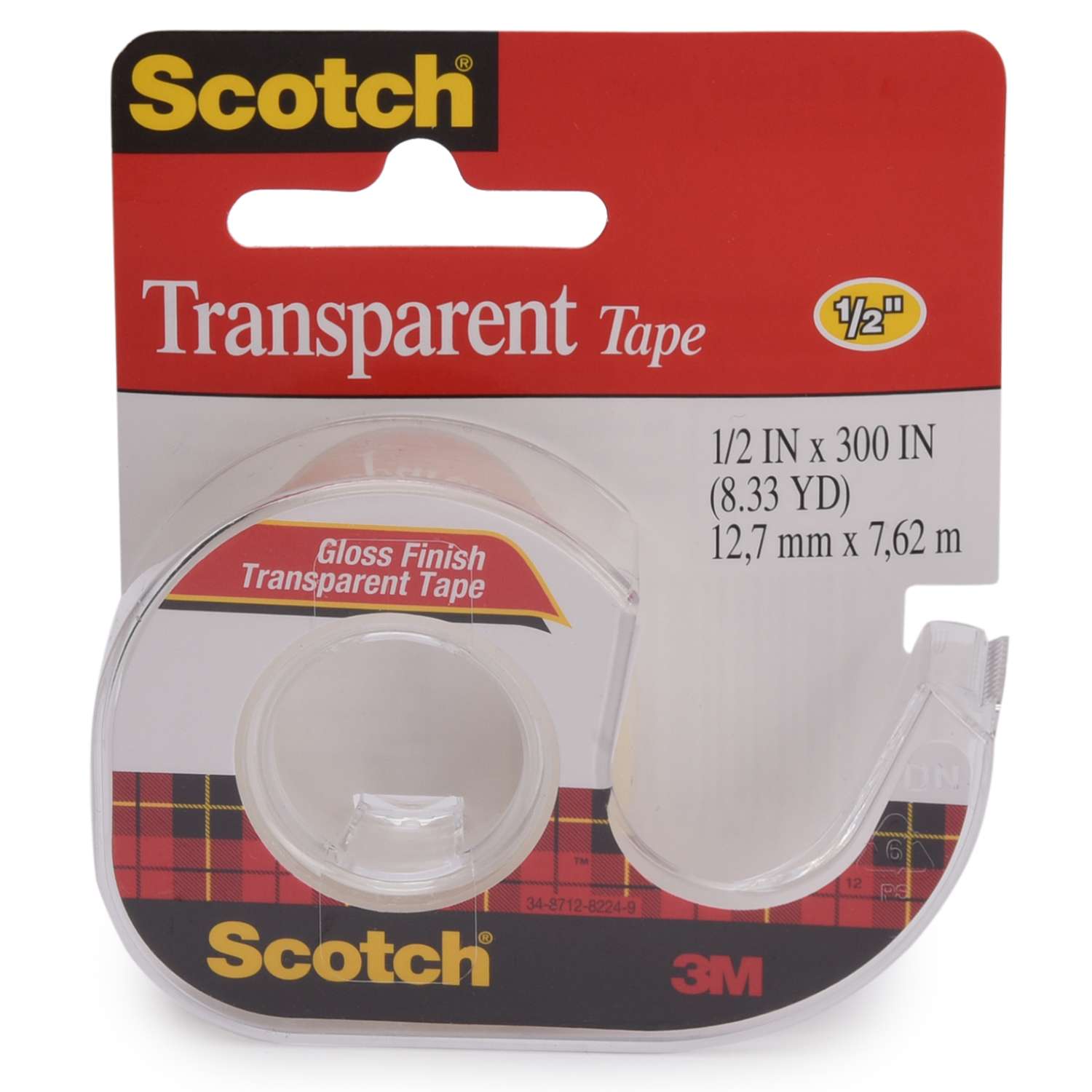 Клейкая лента Scotch прозрачный - фото 3