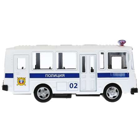 Машина Технопарк Паз Полиция инерционная 218298