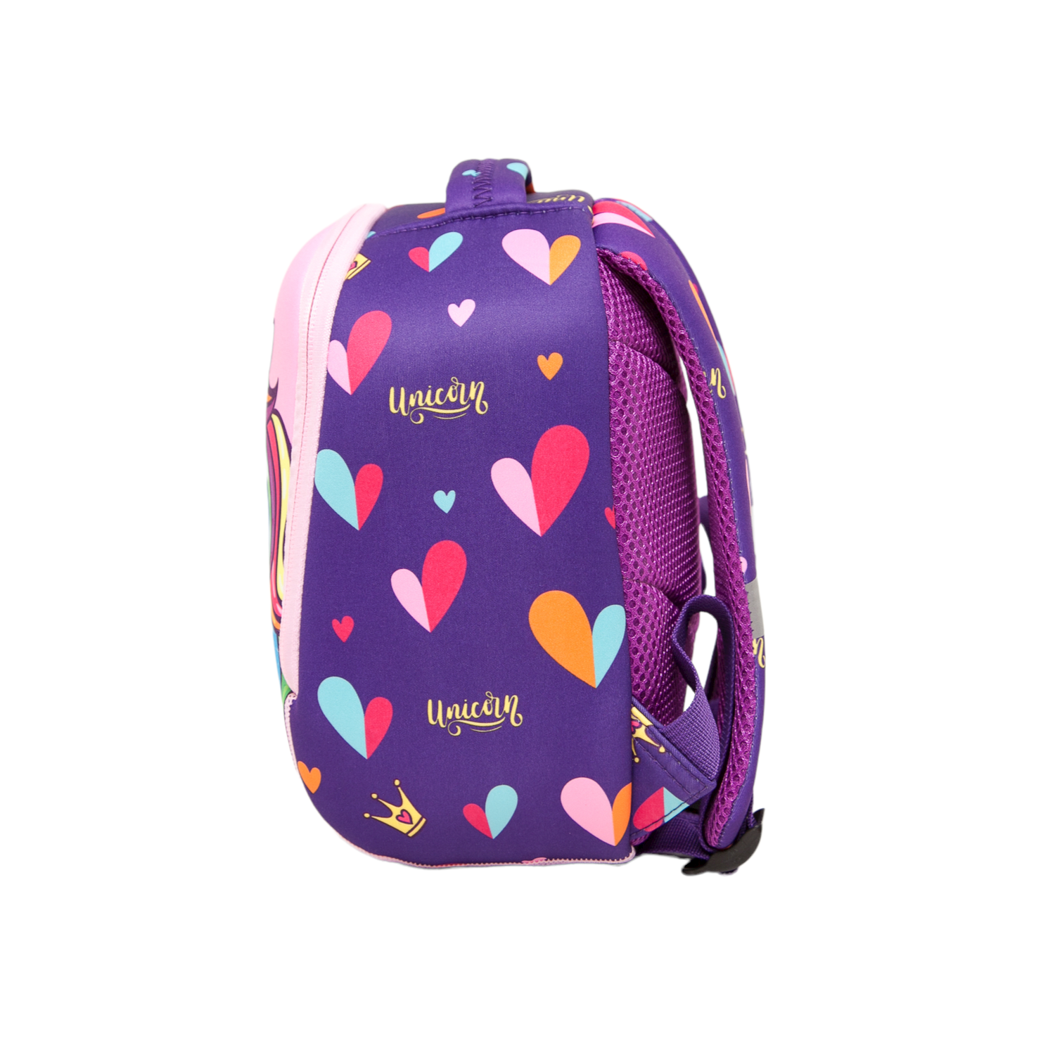 Рюкзак дошкольный единорог PIFPAF KIDS фиолетовый - фото 2