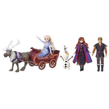 Набор игровой Disney Princess Hasbro Холодное сердце 2 Путешествие на санях E5517EU4