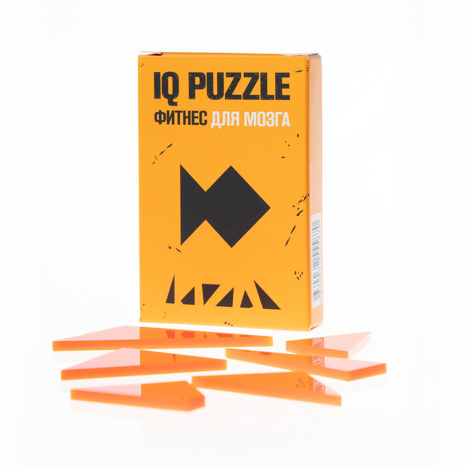 Игра логическая IQ PUZZLE Головоломка Рыбка 6 деталей - фото 1