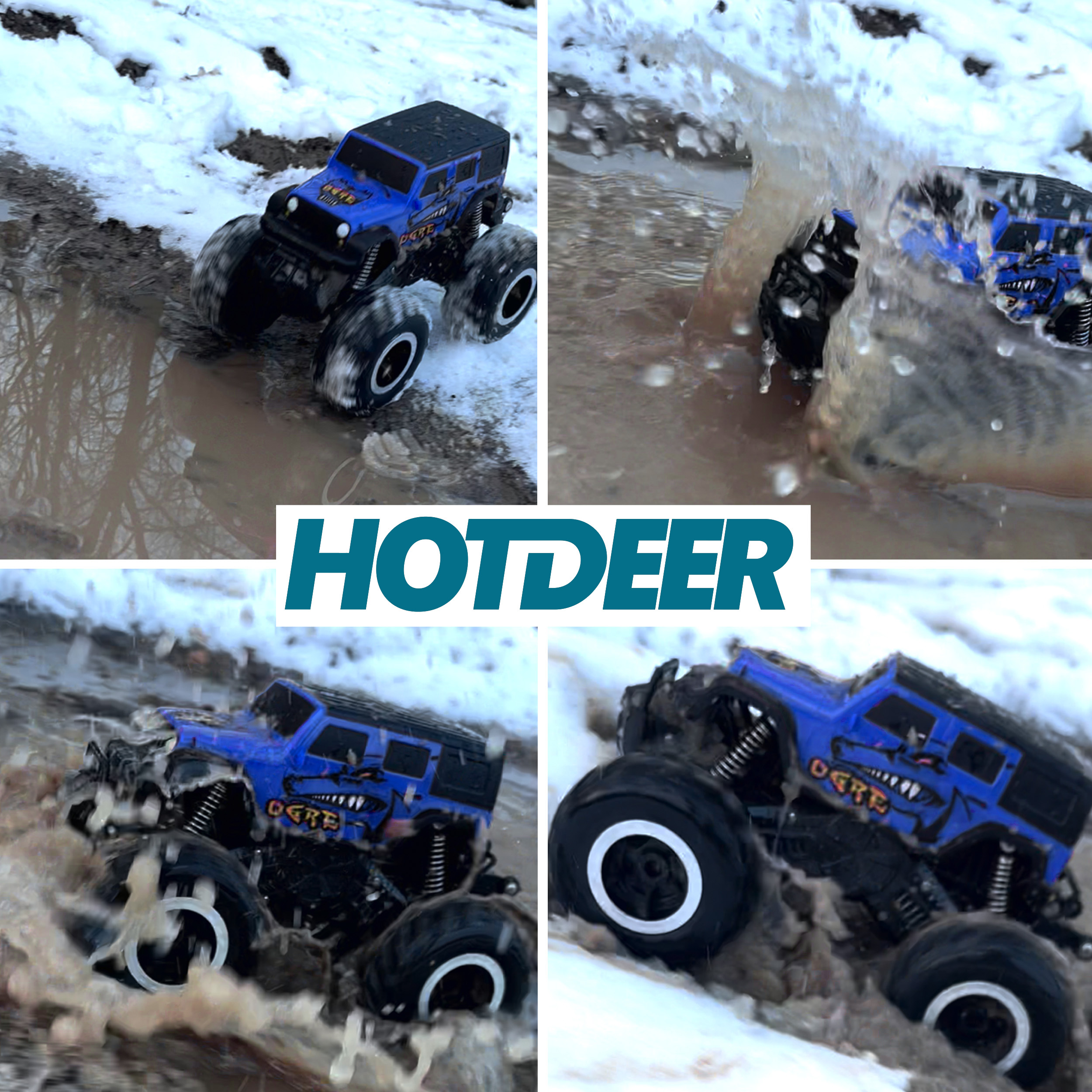 Внедорожник РУ Hotdeer Jeep 1:16 - фото 8