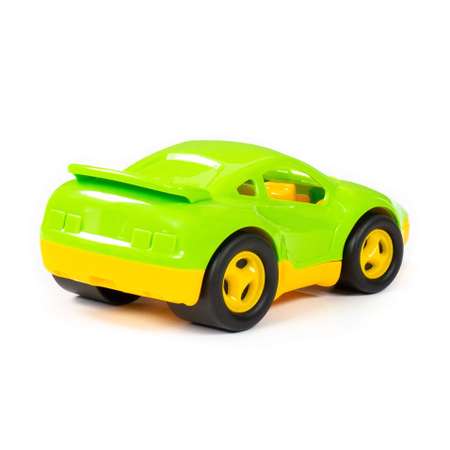 Машинка для малышей Полесье гоночная Вираж зеленая