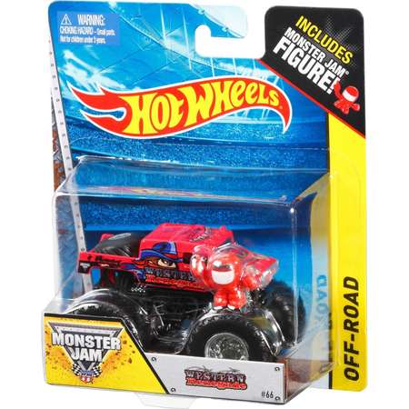 Машина Hot Wheels Monster Jam 1:64 Tattoo Западный ренегат T8596