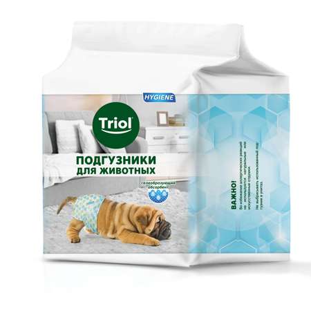 Подгузники для собак Triol Hygiene L 15-22кг 10шт