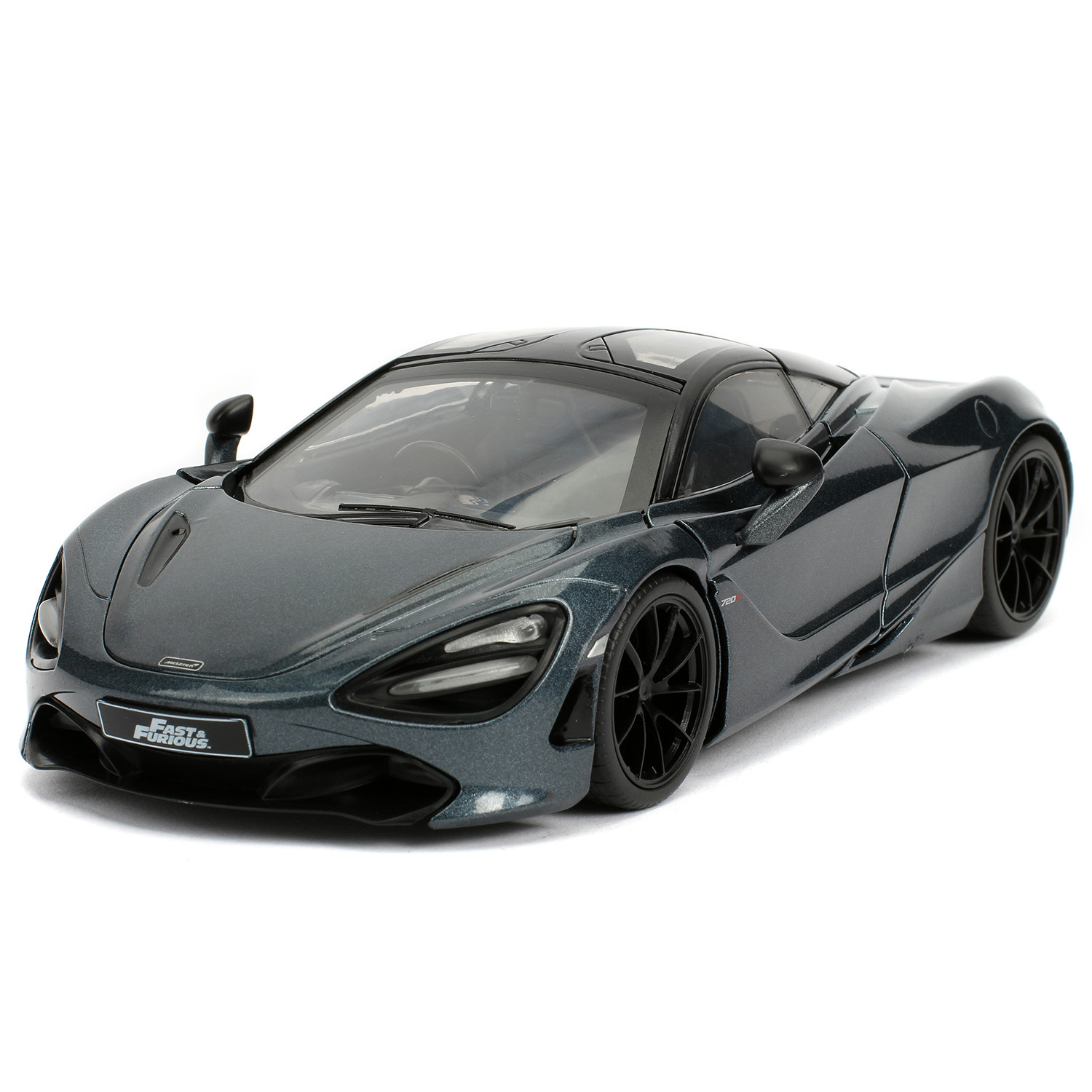 Машина Jada Fast and Furious 1:24 Mclaren 720S Shaws Серая 30754 купить по  цене 1048 ₽ в интернет-магазине Детский мир