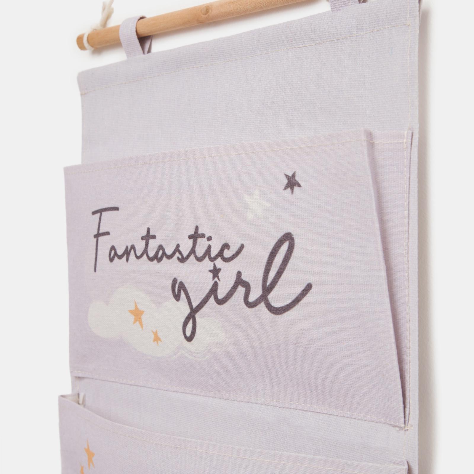 Органайзер Этель Fantastic girl 3 отделения 34x63.5 см - фото 6