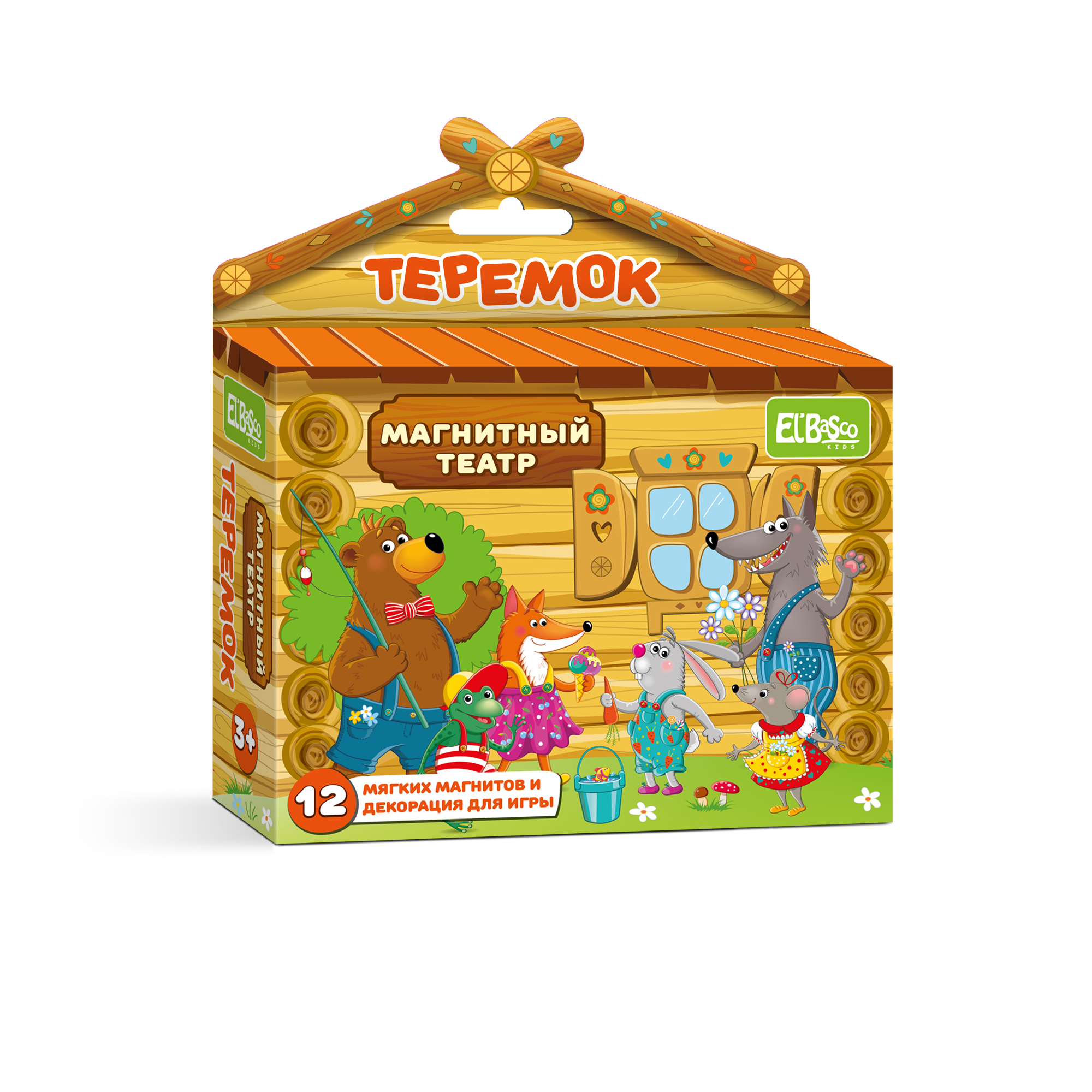 Игра на магнитах El BascoKids театр Теремок