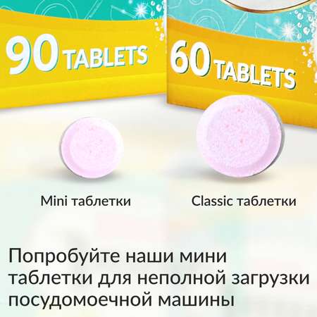 Таблетки для ПММ Jundo Vitamin C 60 шт 3 в 1 с витамином С и активным кислородом