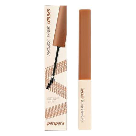 Тушь для бровей Peripera Speedy skinny browcara тон 04 ash brown