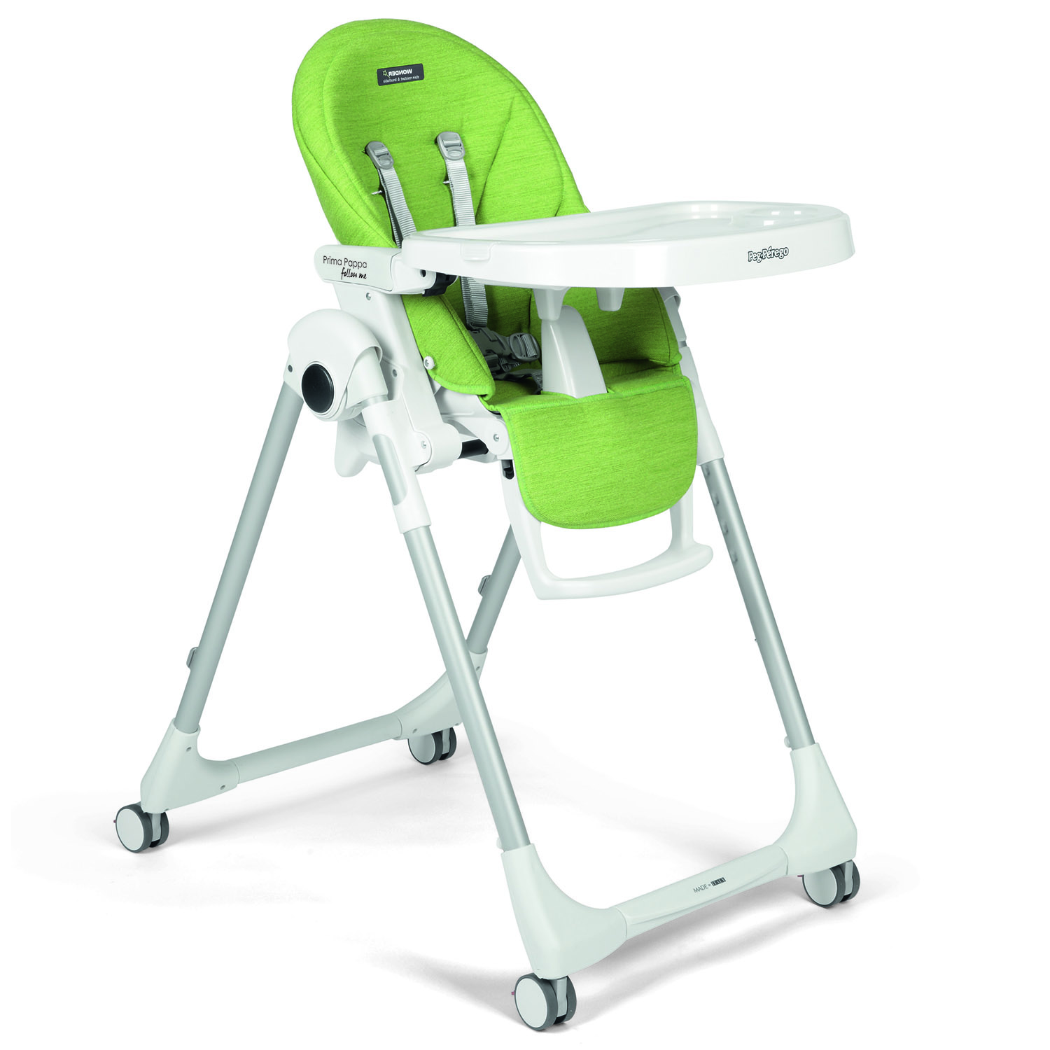 Стул Peg-Perego Prima Pappa Follow Me Wonder Green - фото 11