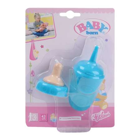 Набор для куклы Zapf Creation Baby Born бутылочка в ассортименте 826-904