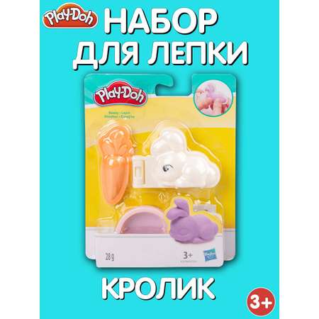 Набор для лепки Hasbro Play Doh о штампами Кролик