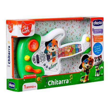 Игрушка CHICCO Музыкальная Гитара 44 Котенка