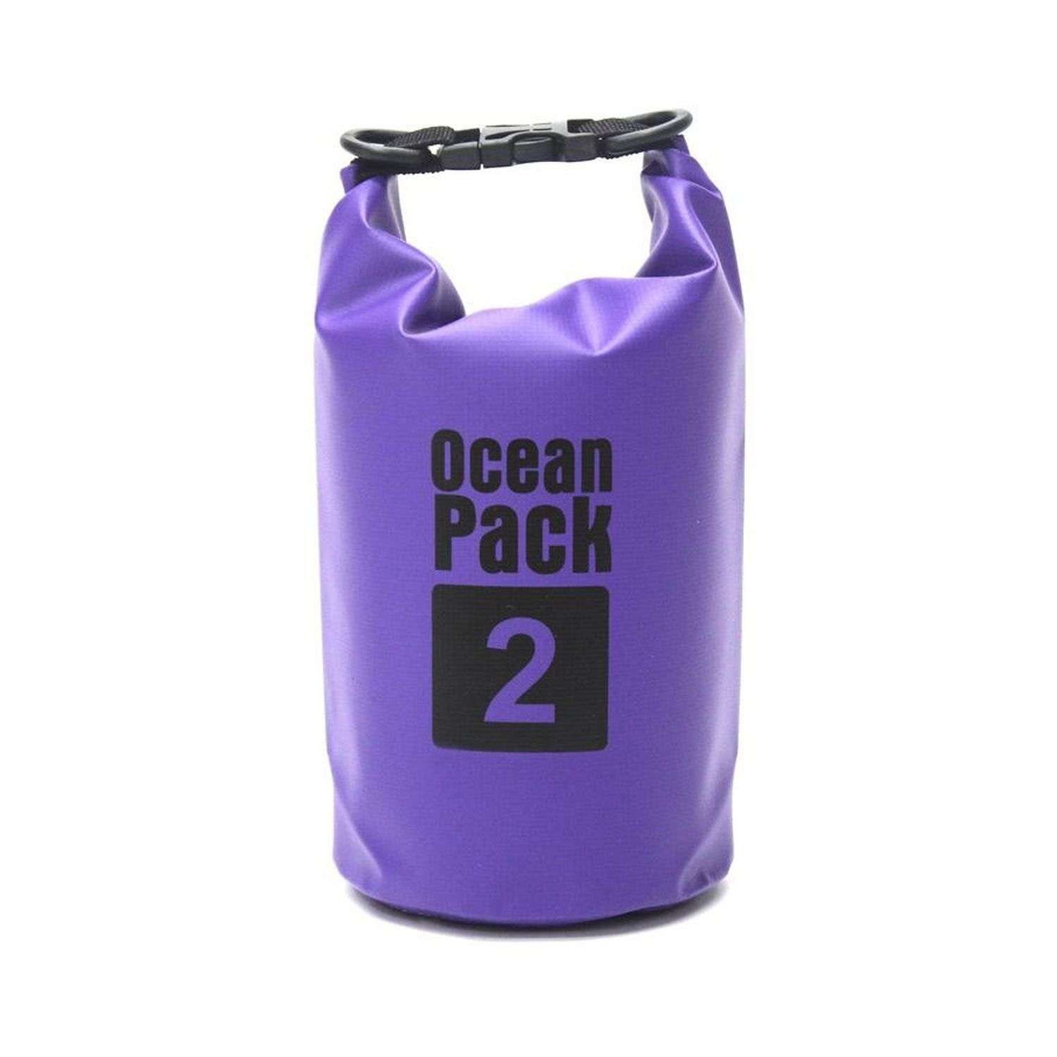 Водонепроницаемая сумка-мешок Ripoma 2 л фиолетовая - фото 1
