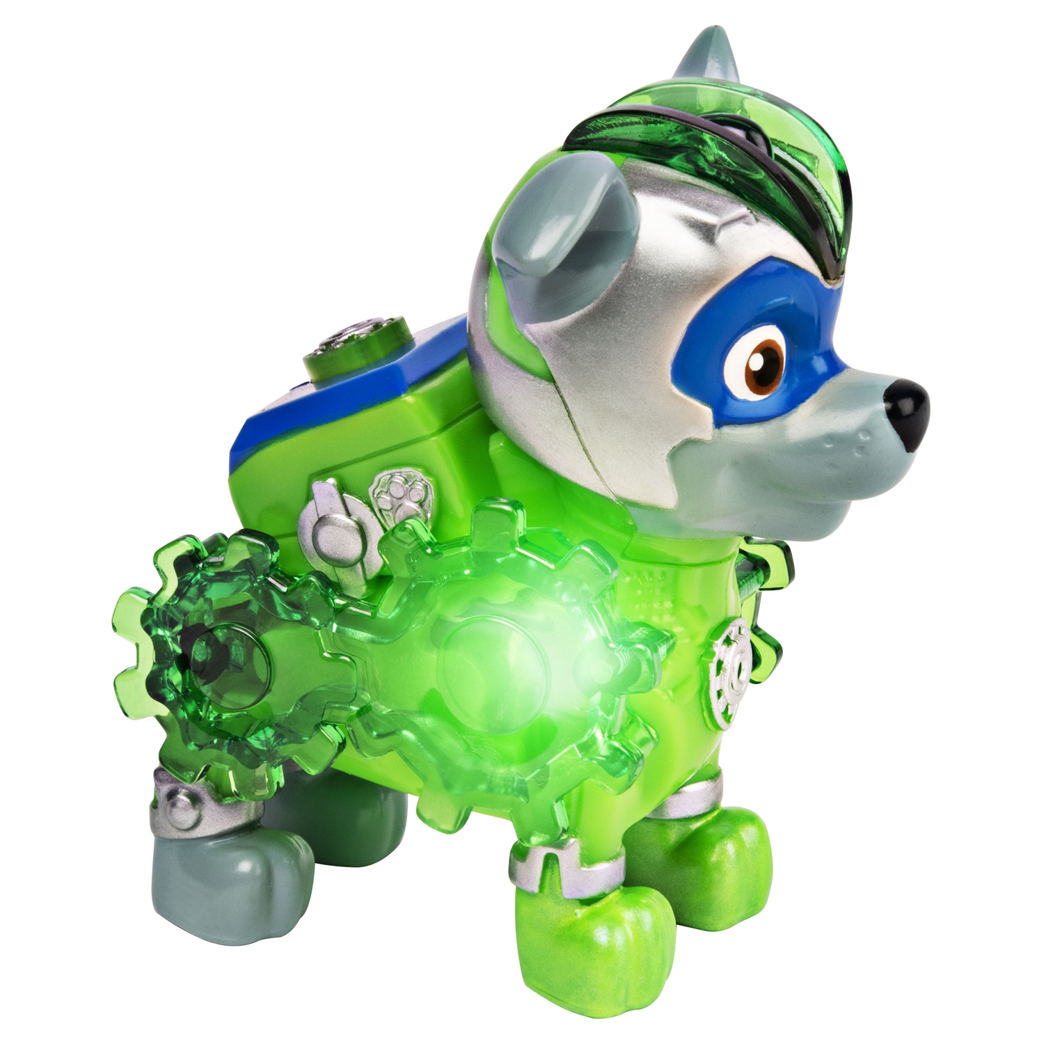 Фигурка Paw Patrol Мега щенки 2 Электролапы Рокки 6055784/20122130 купить  по цене 199 ₽ в интернет-магазине Детский мир