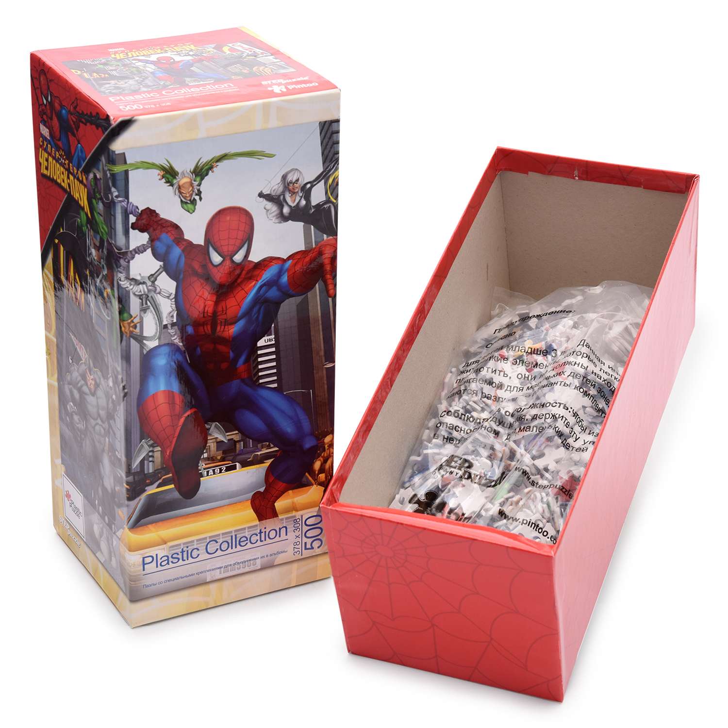 Пазл Step Puzzle Человек-паук 500 элементов 98037 - фото 2