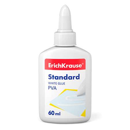 Клей ПВА ErichKrause Standard 60мл 48723