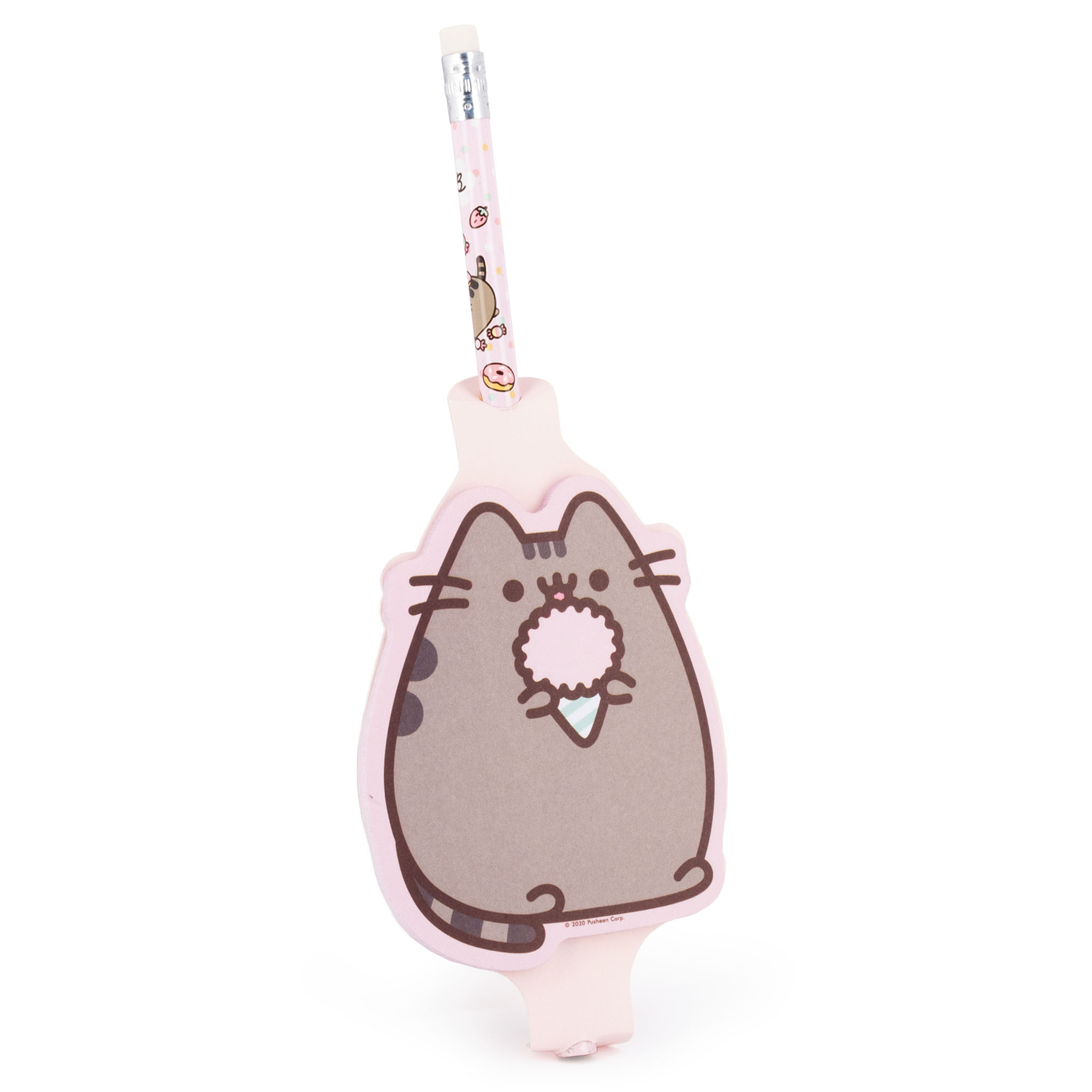 Набор канцелярский Pusheen карандаш простой блокнот 30л PUHS-UA1-PMP-H2 - фото 5