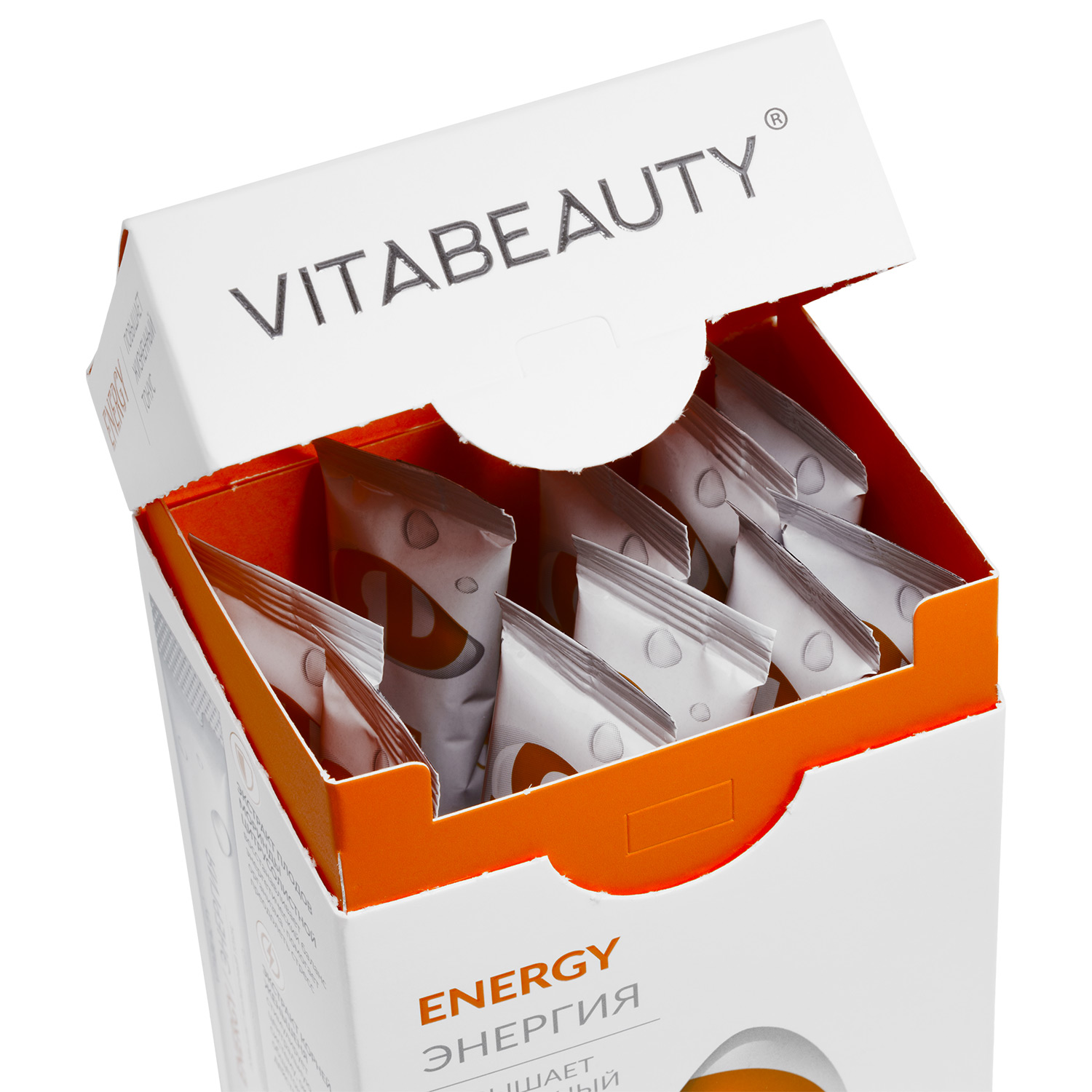 Сироп VITABEAUTY Energy 10 стиков по 10 мл. - фото 4