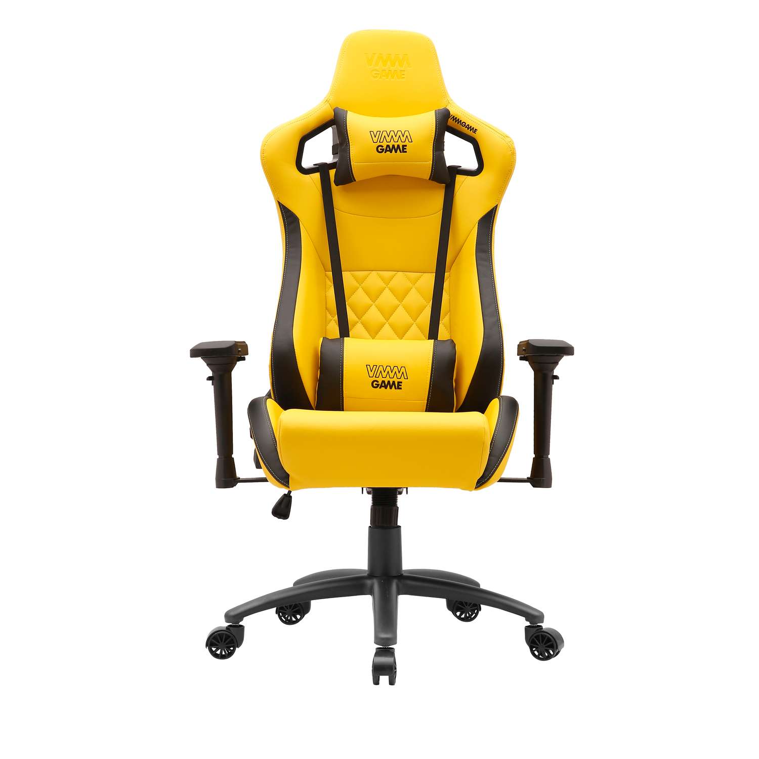 Кресло компьютерное VMMGAME игровое MAROON сочно-желтый - фото 1