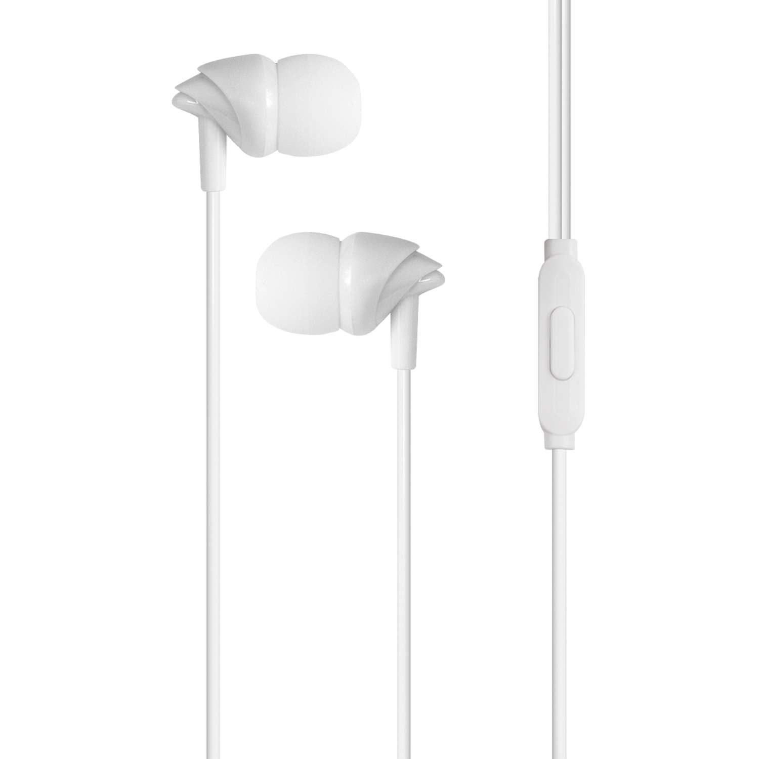 Наушники-гарнитура USAMS Stereo Headset EP-39 белые - фото 1