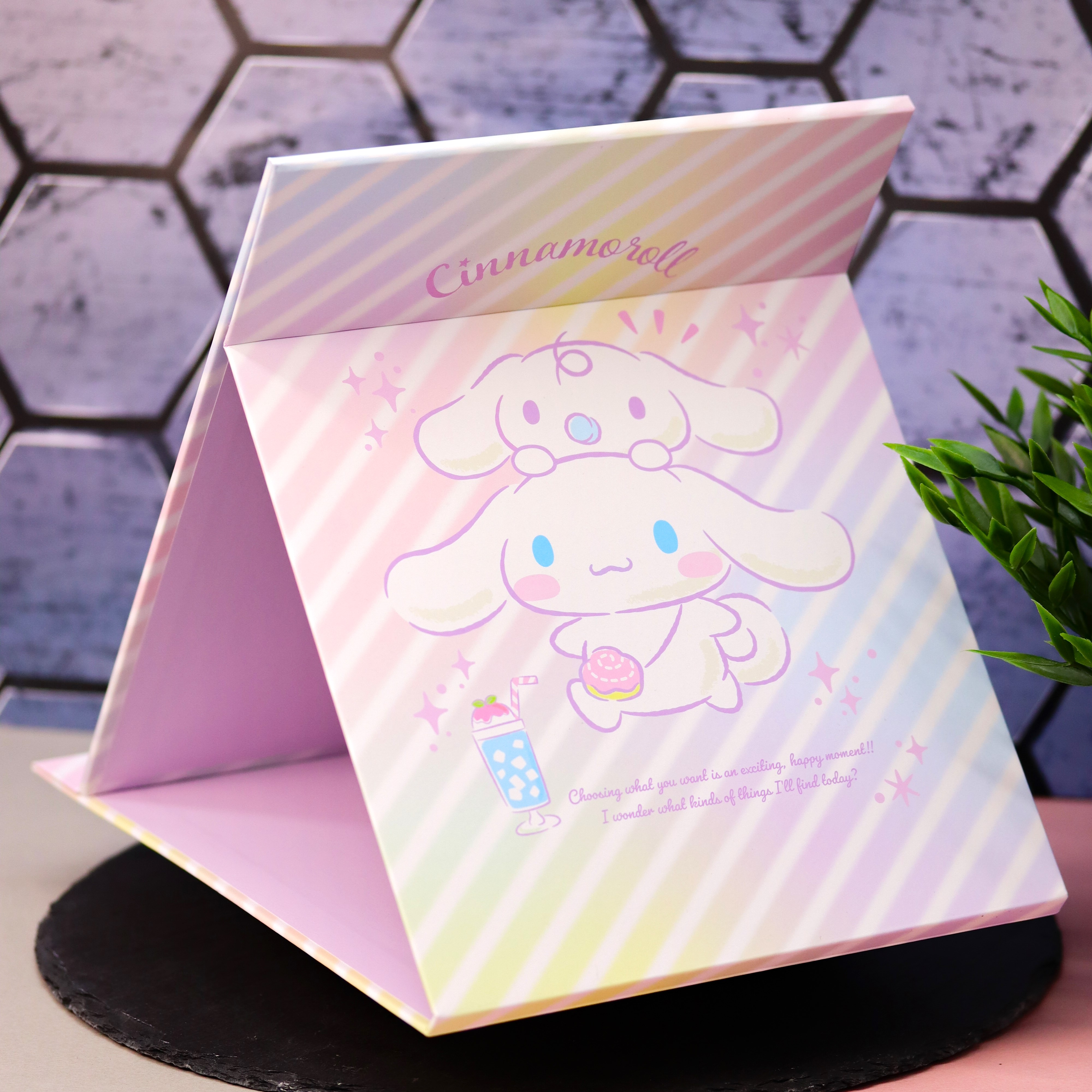 Зеркало настольное для макияжа iLikeGift Cinnamoroll rainbow - фото 2