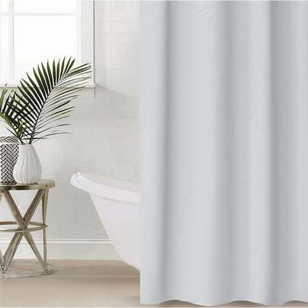 Штора для ванны Доляна «Классика» 180×180 см EVA цвет белый