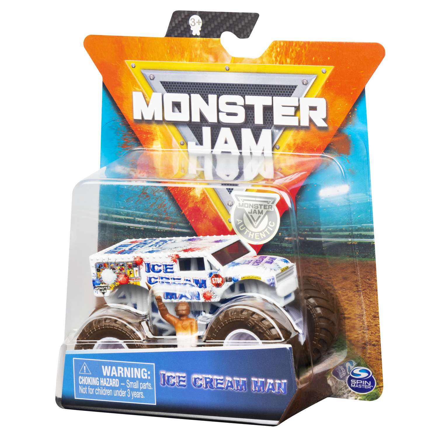 Машинка Monster Jam 1:64 Ice Cream Truck 6044941/20116900 6044941 - фото 3