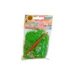 Набор для плетения браслетов LOOM TWISTER из ароматизированных резинок (зеленый)