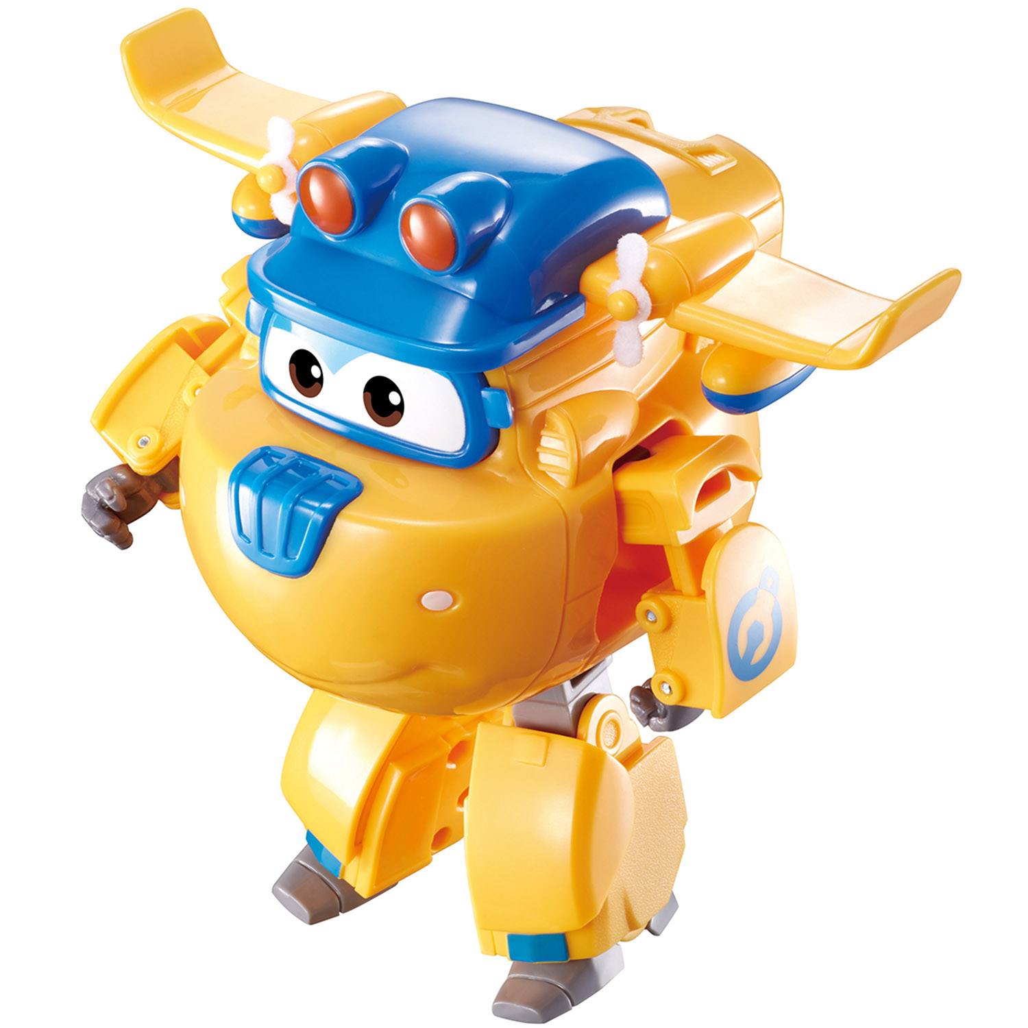 Самолет Super Wings Команда Строителей оранжевый EU730212 - фото 1