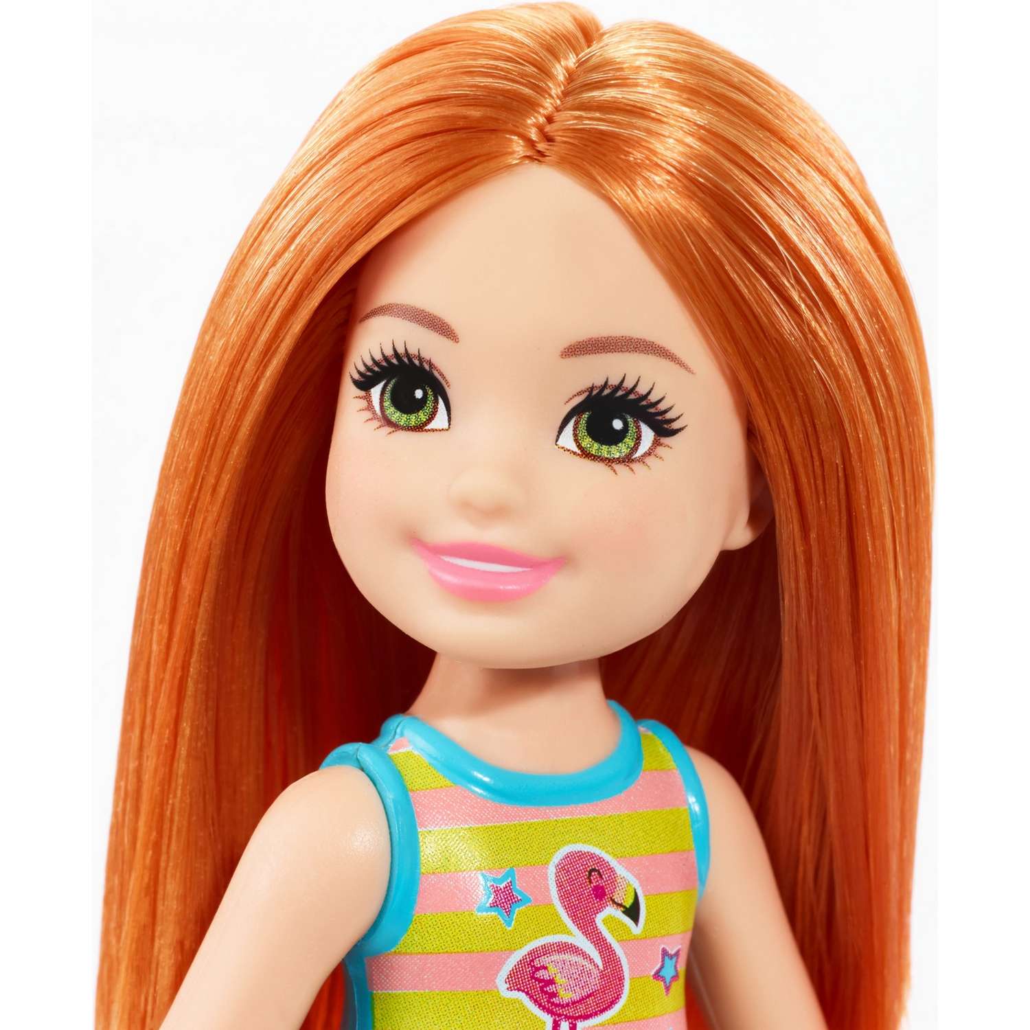 Кукла Barbie Челси в купальнике Рыжая GLN72 GLN73 - фото 6