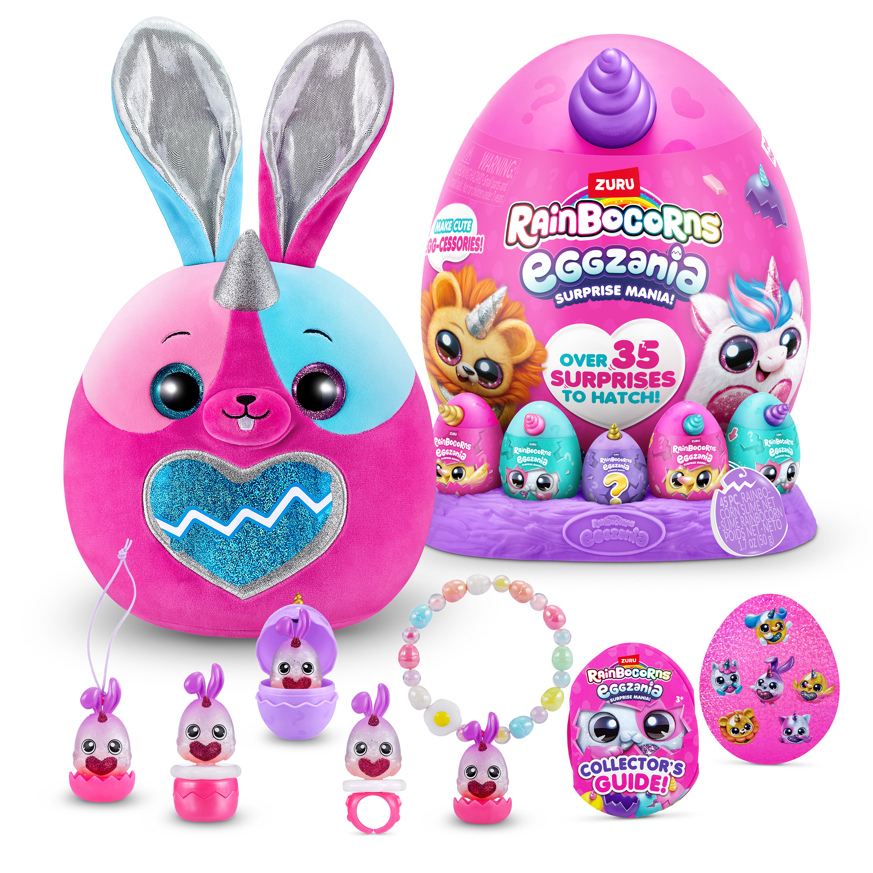 Фигурка Zuru Rainbocorns Eggzania - фото 10