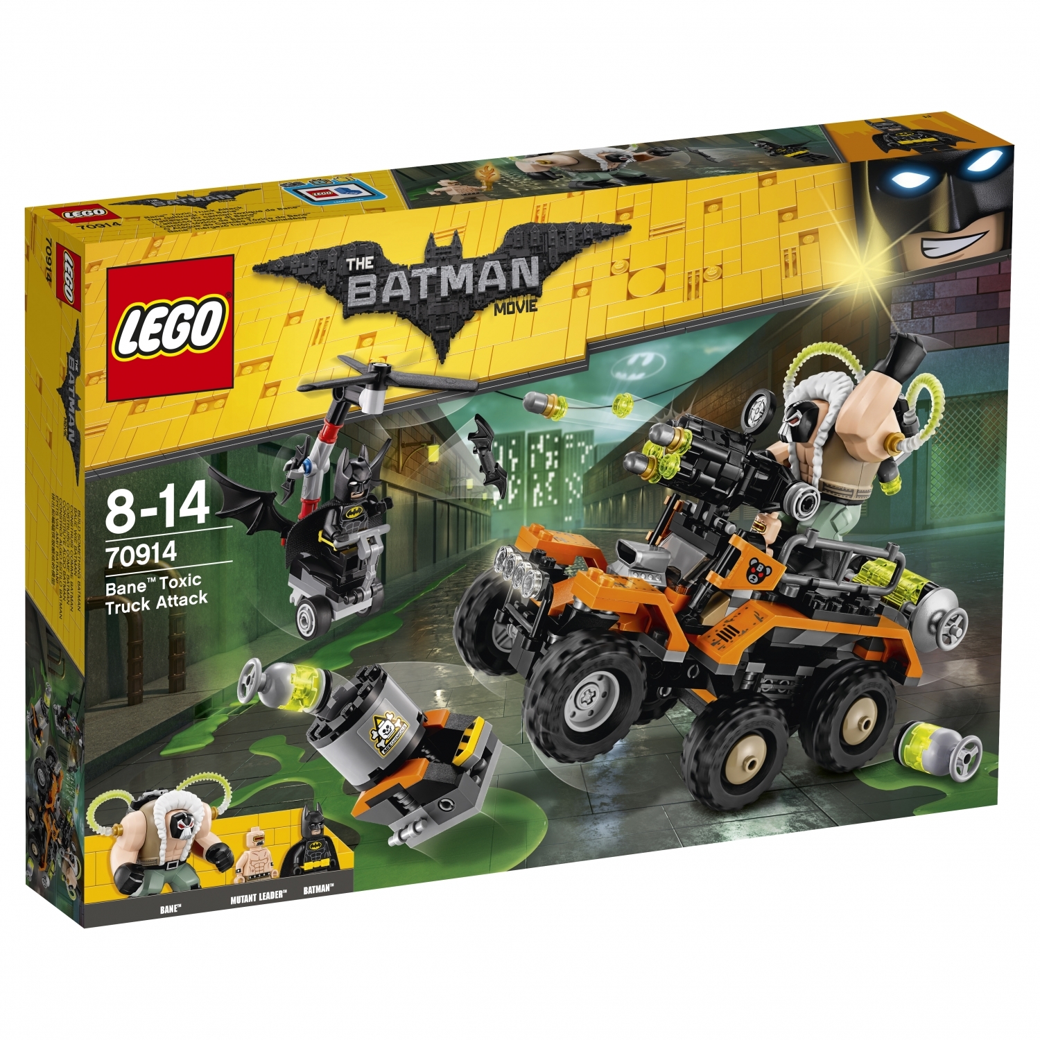 Конструктор LEGO Batman Movie Химическая атака Бэйна (70914) купить по цене  3799 ₽ в интернет-магазине Детский мир