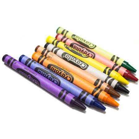 мелки Crayola восковые 8 шт