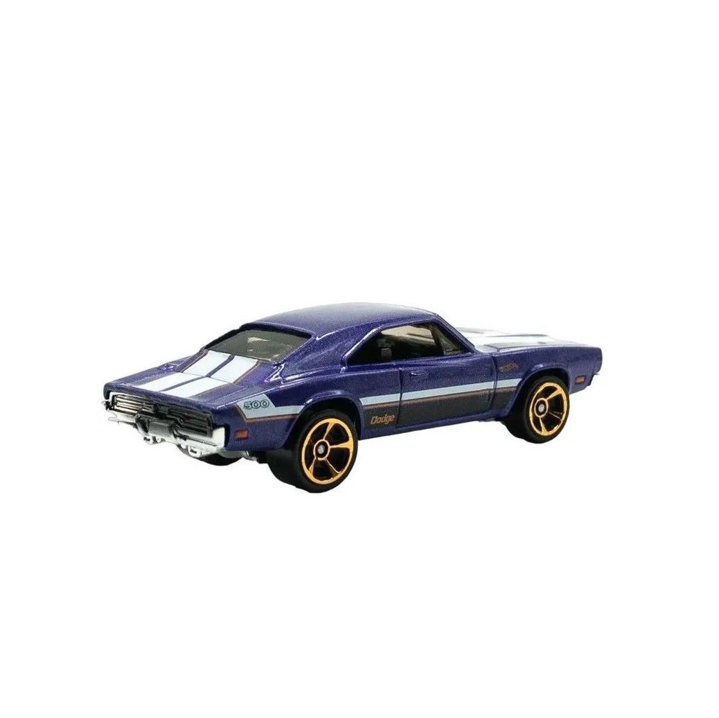 Автомобиль Hot Wheels Dodge CHARGER 500 фиолетовый 63071 - фото 3