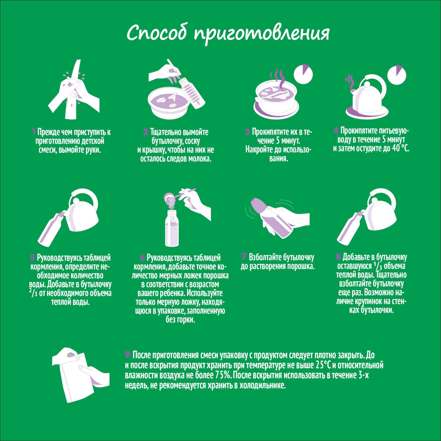 Смесь Nestogen Комфорт Plus 600г с 0месяцев - фото 6