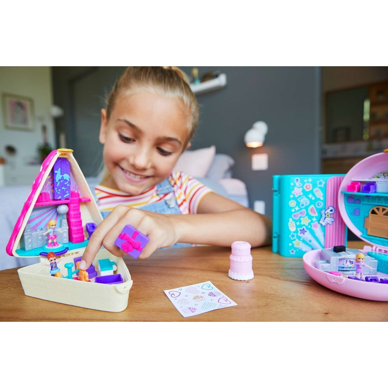 Набор игровой POLLY POCKET Торт ко Дню рождения GFM49 FRY35 - фото 7