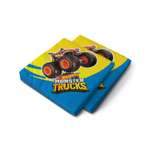 Набор салфеток PRIORITY Hot Wheels Monster Trucks 2х12 шт