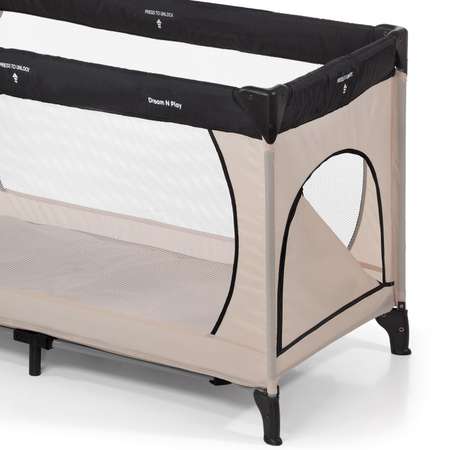 Манеж-кровать Hauck Dream'n Play Go Plus Beige Grey