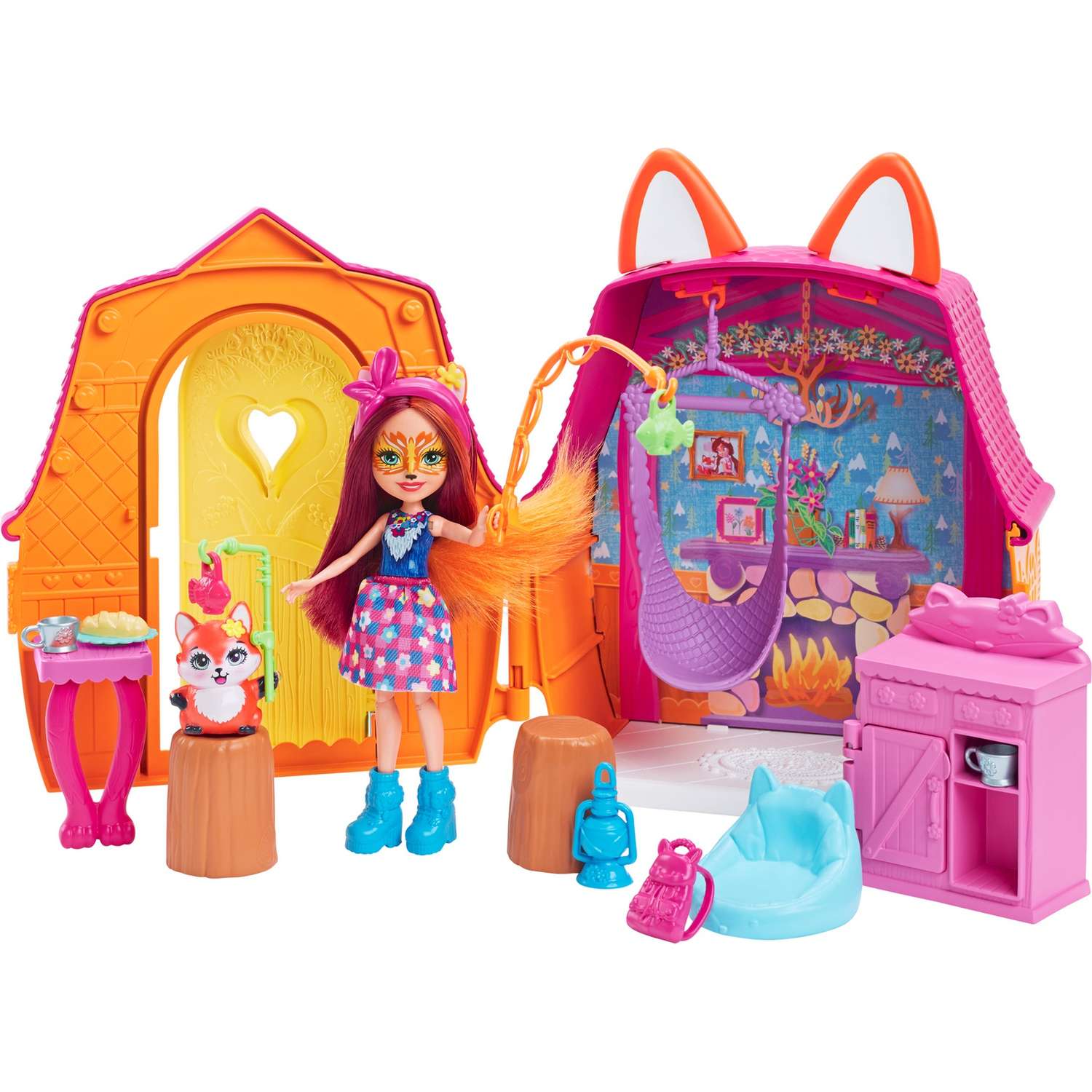 Набор игровой Enchantimals Домик Фелисити Лис HCF75 HCF75 - фото 1