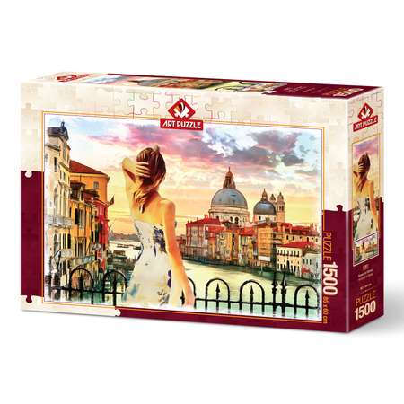 Пазл 1500 деталей ART PUZZLE Взгляд на Венецию