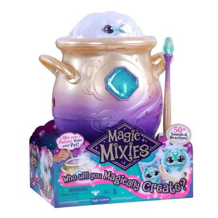 Интерактивная игрушка Magic Mixies Игровой набор Волшебный котел бирюзовый