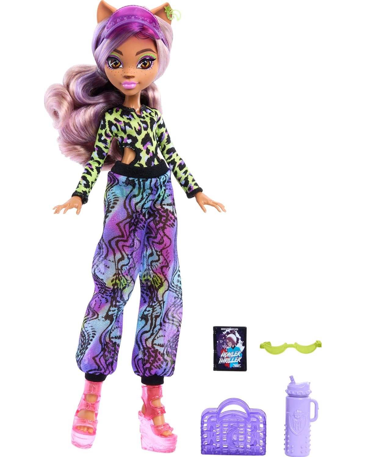 Кукла модельная Monster High Spring Break Clawdeen HRP67 - фото 1