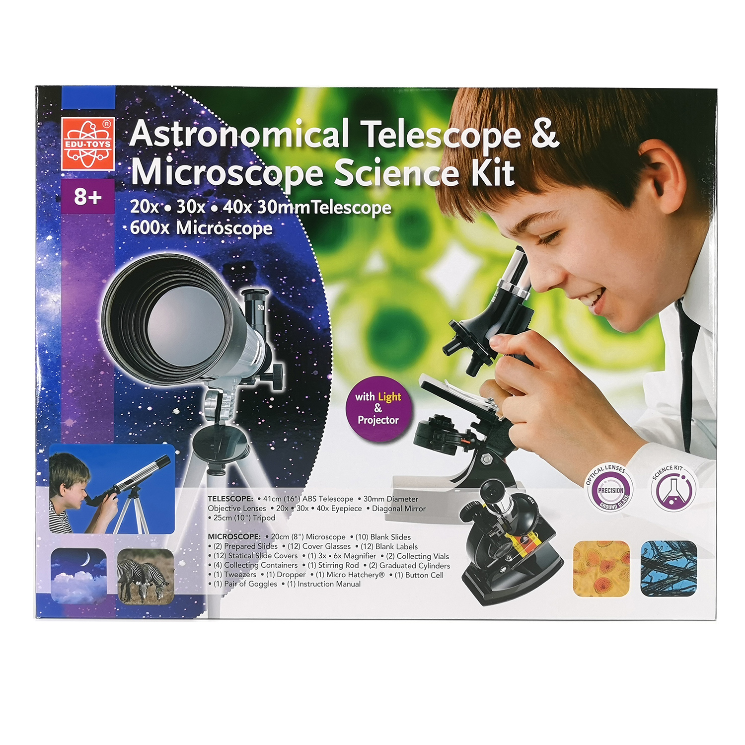 Набор EDU-TOYS Телескоп с микроскопом TM236 - фото 2