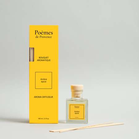 Ароматический диффузор Poemes de Provence Ambre epice 100 мл